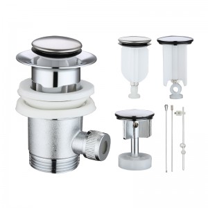 Bath sink kit pop up waste lift rod