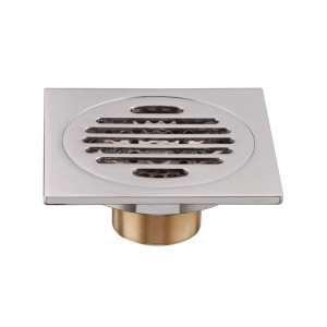 Anti-odor auto-close floor drain shower